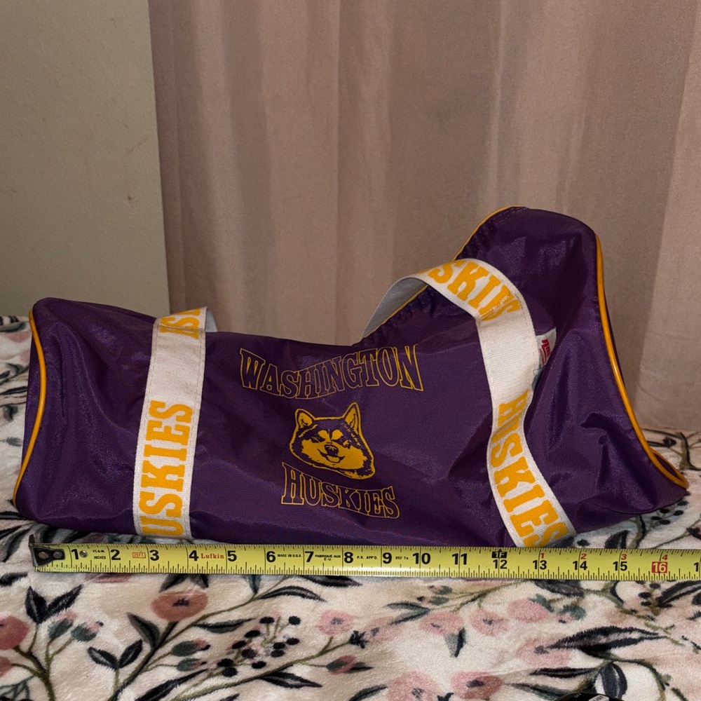 Ami Purple and Yellow Bag